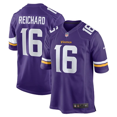 Men's Nike Will Reichard  Purple Minnesota Vikings  Game Jersey