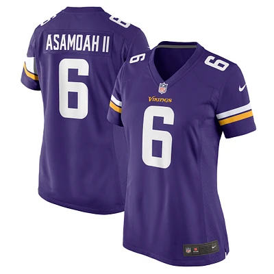 Women's Nike Brian Asamoah II  Purple Minnesota Vikings  Game Jersey