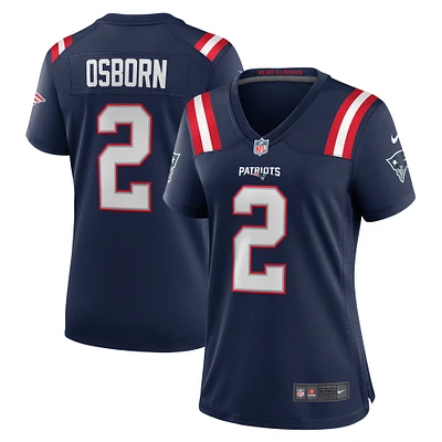 Women's Nike K.J. Osborn Navy New England Patriots Game Jersey