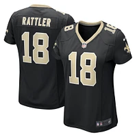 Women's Nike Spencer Rattler  Black New Orleans Saints  Game Jersey