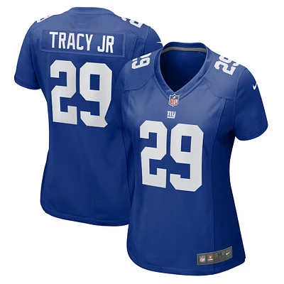 Women's Nike Tyrone Tracy Jr.  Royal New York Giants  Game Jersey