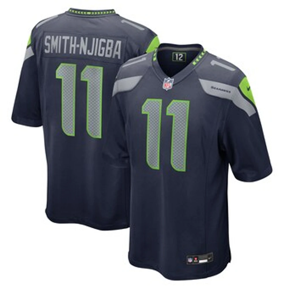 Men's Nike Jaxon Smith-Njigba  College Navy Seattle Seahawks Game Jersey