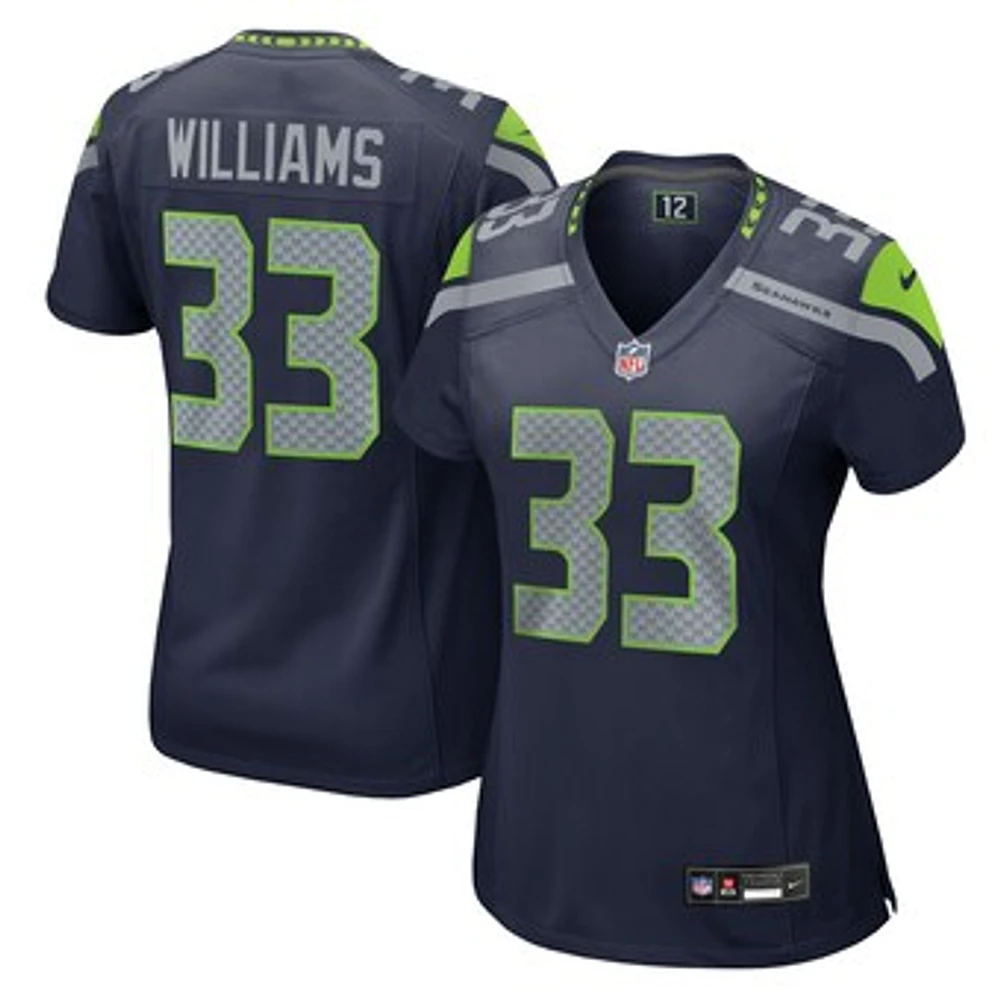 Women's Nike Dee Williams College Navy Seattle Seahawks Team Game Jersey