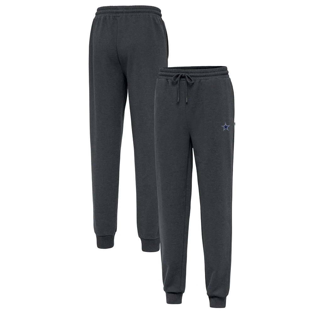 Men's Antigua Heather Charcoal Dallas Cowboys Idol Jogger Pants