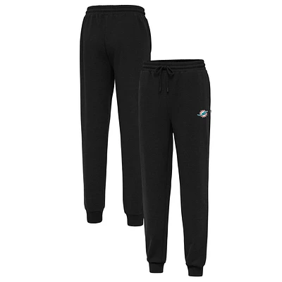 Men's Antigua Black Miami Dolphins Idol Jogger Pants