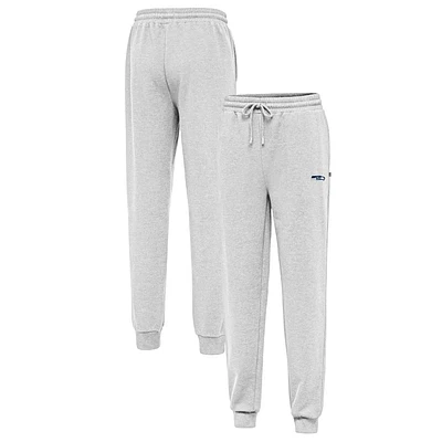 Men's Antigua Heather Gray Seattle Seahawks Idol Jogger Pants