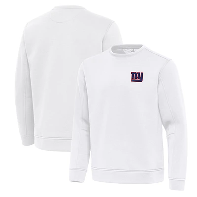 Men's Antigua New York Giants Relevant Lightweight Pullover Sweatshirt