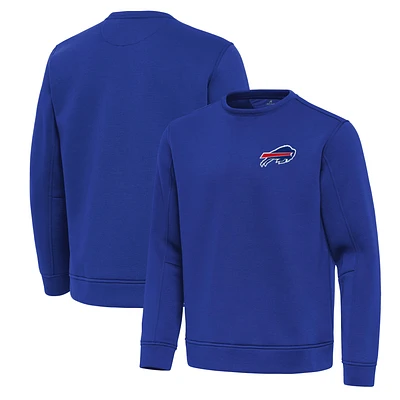 Men's Antigua Royal Buffalo Bills Relevant Lightweight Pullover Sweatshirt