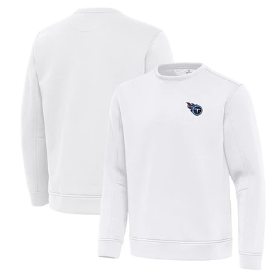 Men's Antigua Tennessee Titans Relevant Lightweight Pullover Sweatshirt