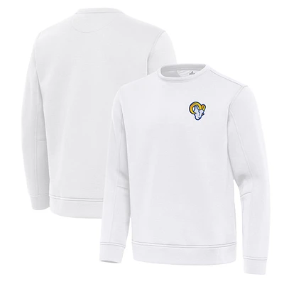 Men's Antigua Los Angeles Rams Relevant Lightweight Pullover Sweatshirt