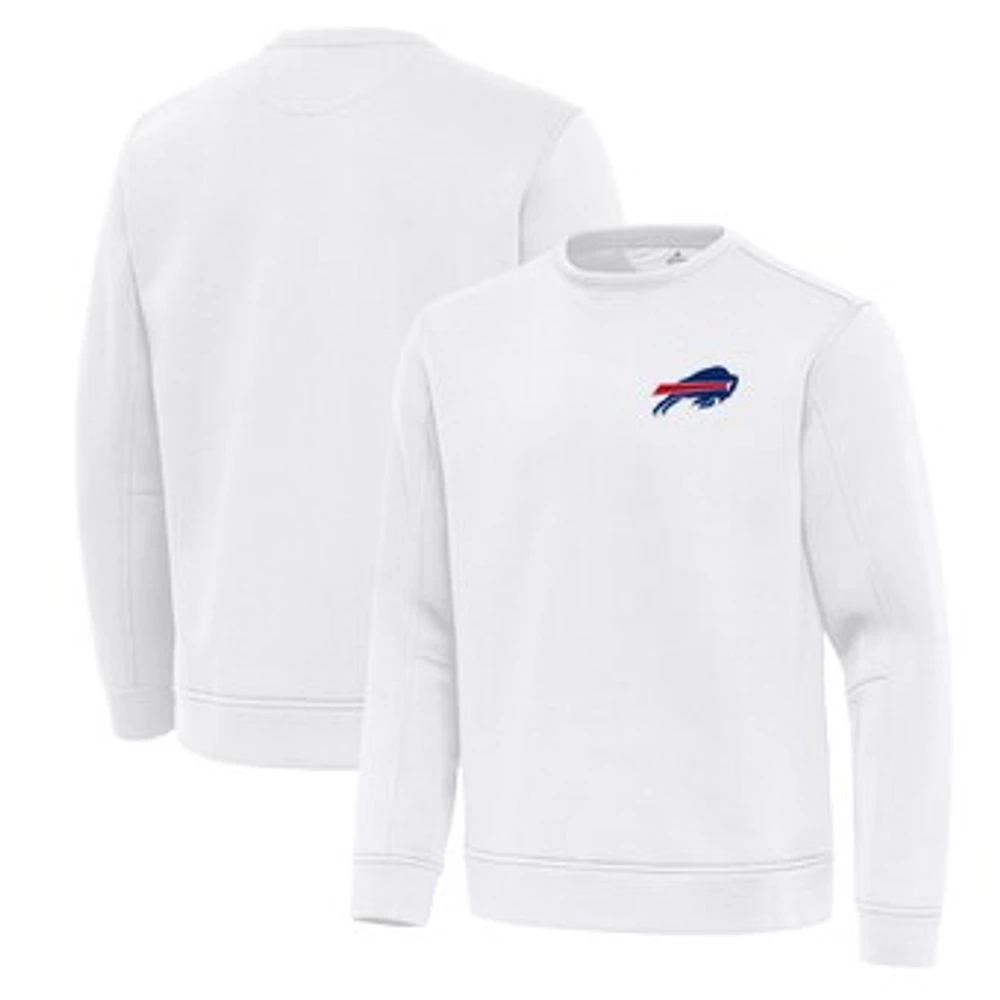 Men's Antigua Buffalo Bills Relevant Lightweight Pullover Sweatshirt