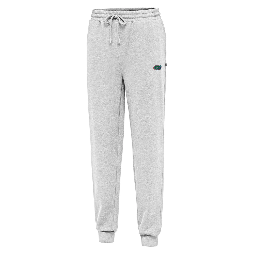 Men's Antigua Heather Gray Florida Gators Idol Jogger Pants