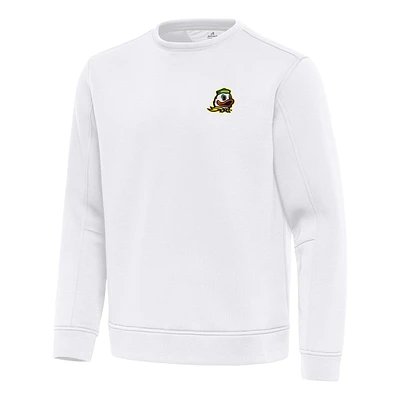 Men's Antigua Oregon Ducks Relevant Lightweight Pullover Sweatshirt