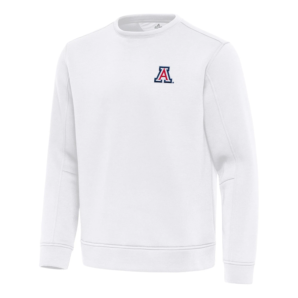 Men's Antigua Arizona Wildcats Relevant Lightweight Pullover Sweatshirt