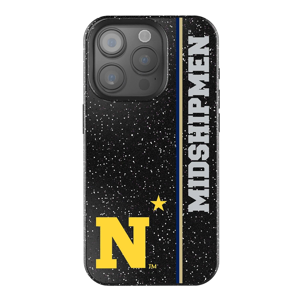 Keyscaper Black Navy Midshipmen iPhone Bling Case