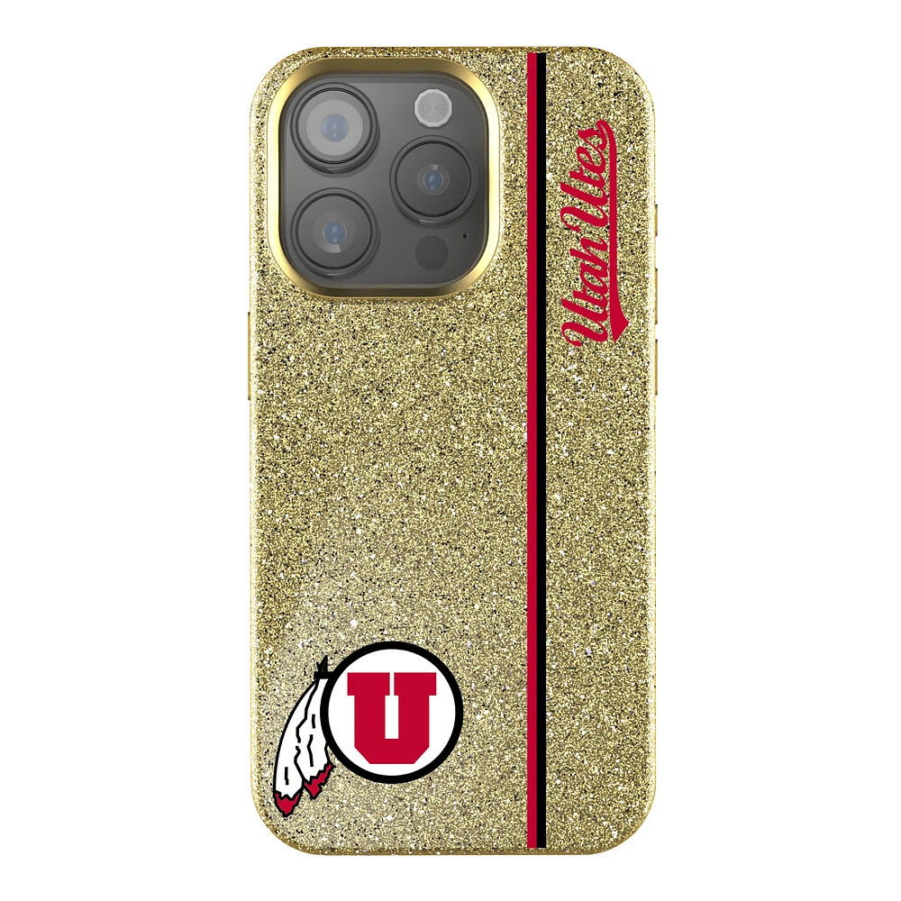 Keyscaper Gold Utah Utes iPhone Bling Case