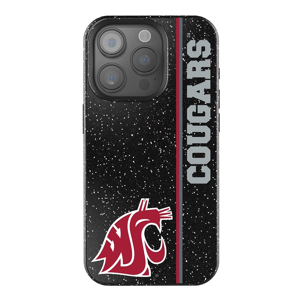 Keyscaper Black Washington State Cougars iPhone Bling Case