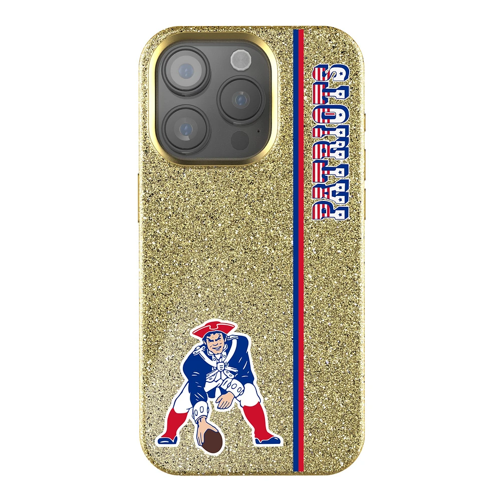 Keyscaper Gold New England Patriots iPhone Bling Case