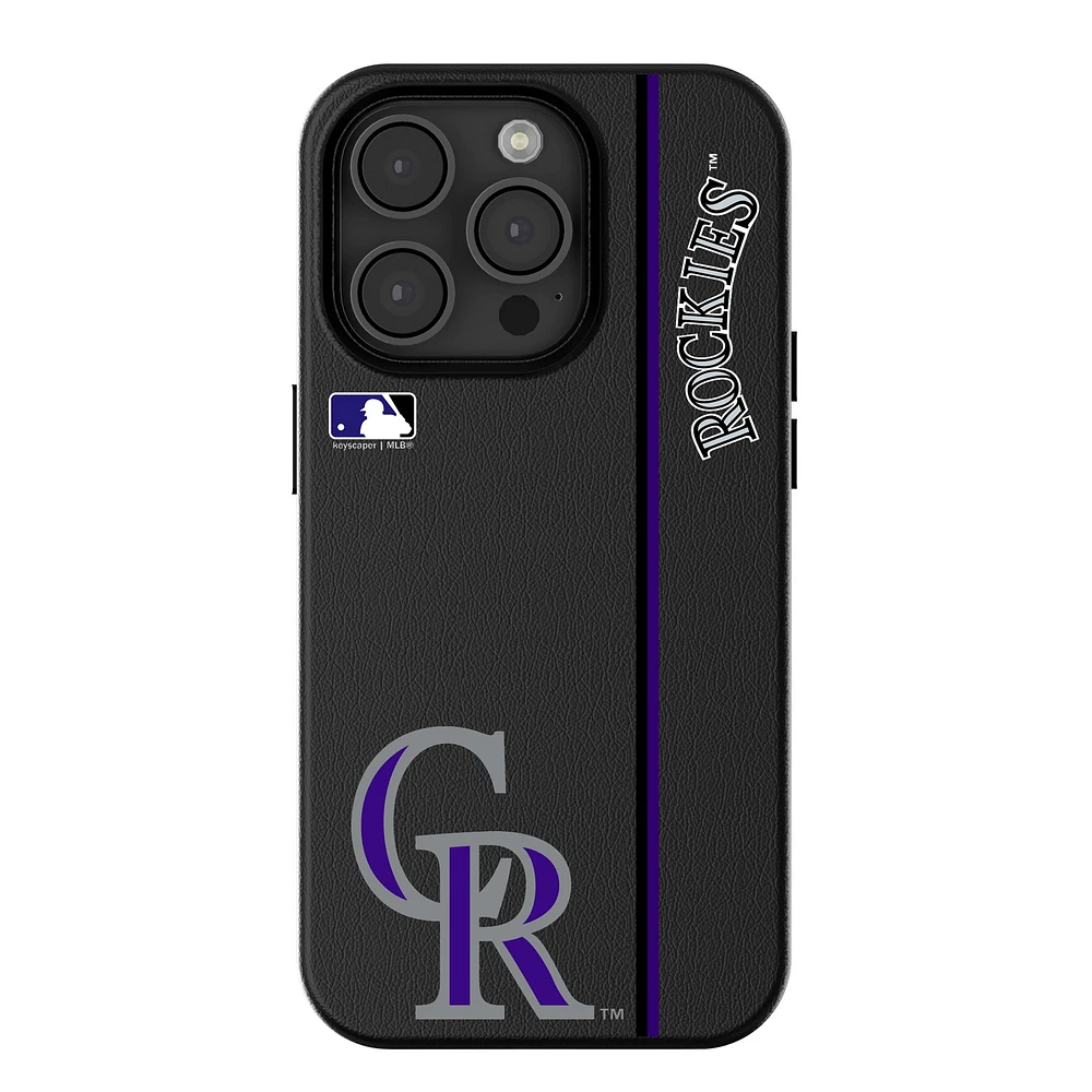 Keyscaper Colorado Rockies iPhone Magnetic Bump Case