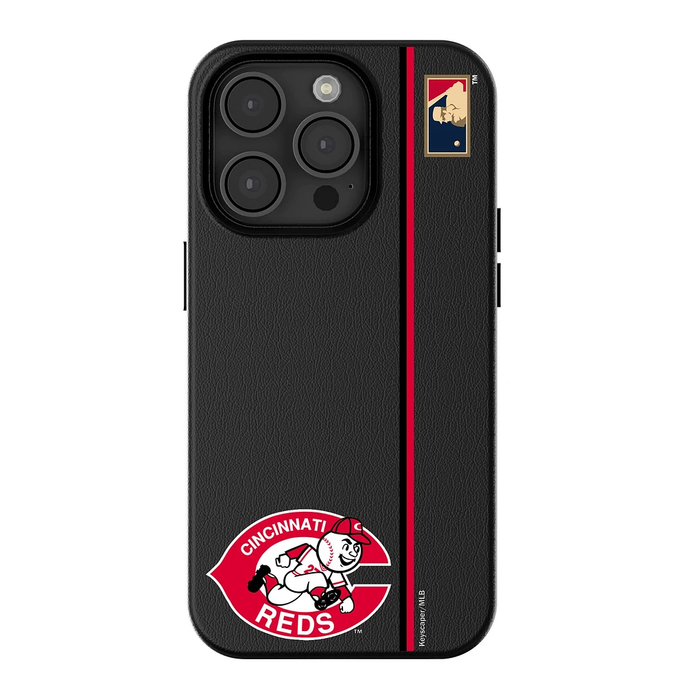 Keyscaper Cincinnati Reds Logo iPhone Magnetic Bump Case