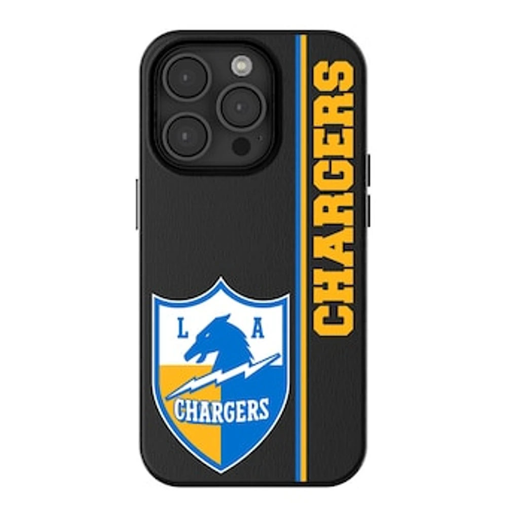 Keyscaper Los Angeles Chargers Throwback Logo iPhone Magnetic Bump Case