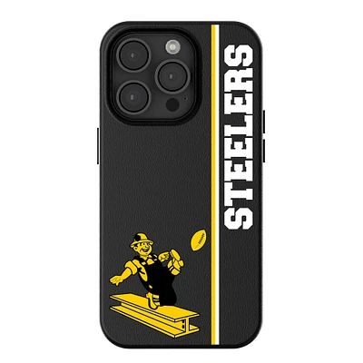Keyscaper Pittsburgh Steelers Throwback Logo iPhone Magnetic Bump Case