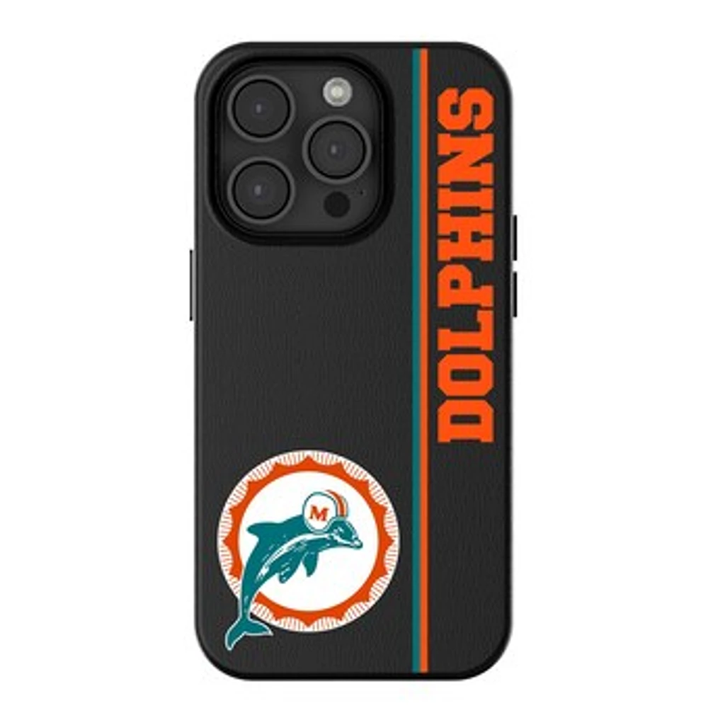 Keyscaper Miami Dolphins Throwback Logo iPhone Magnetic Bump Case