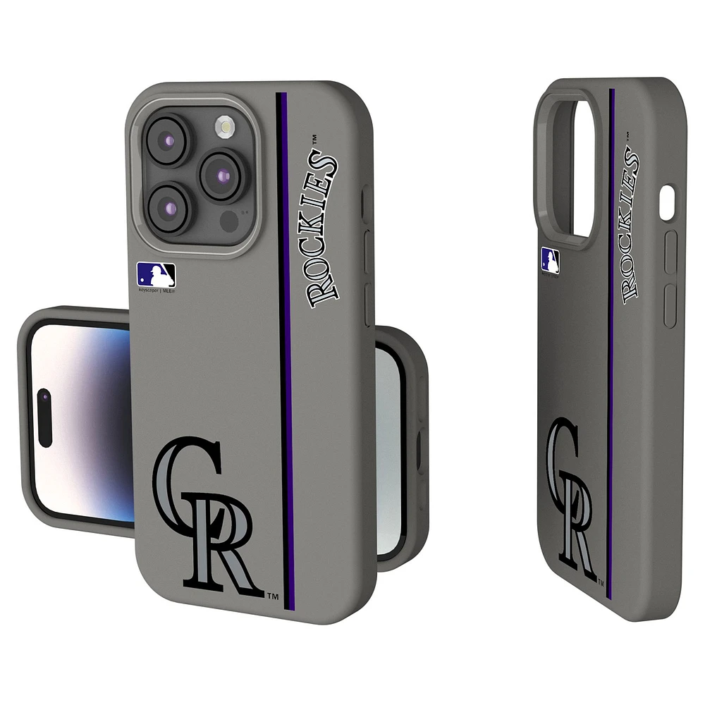 Keyscaper Colorado Rockies iPhone Soft Touch Case