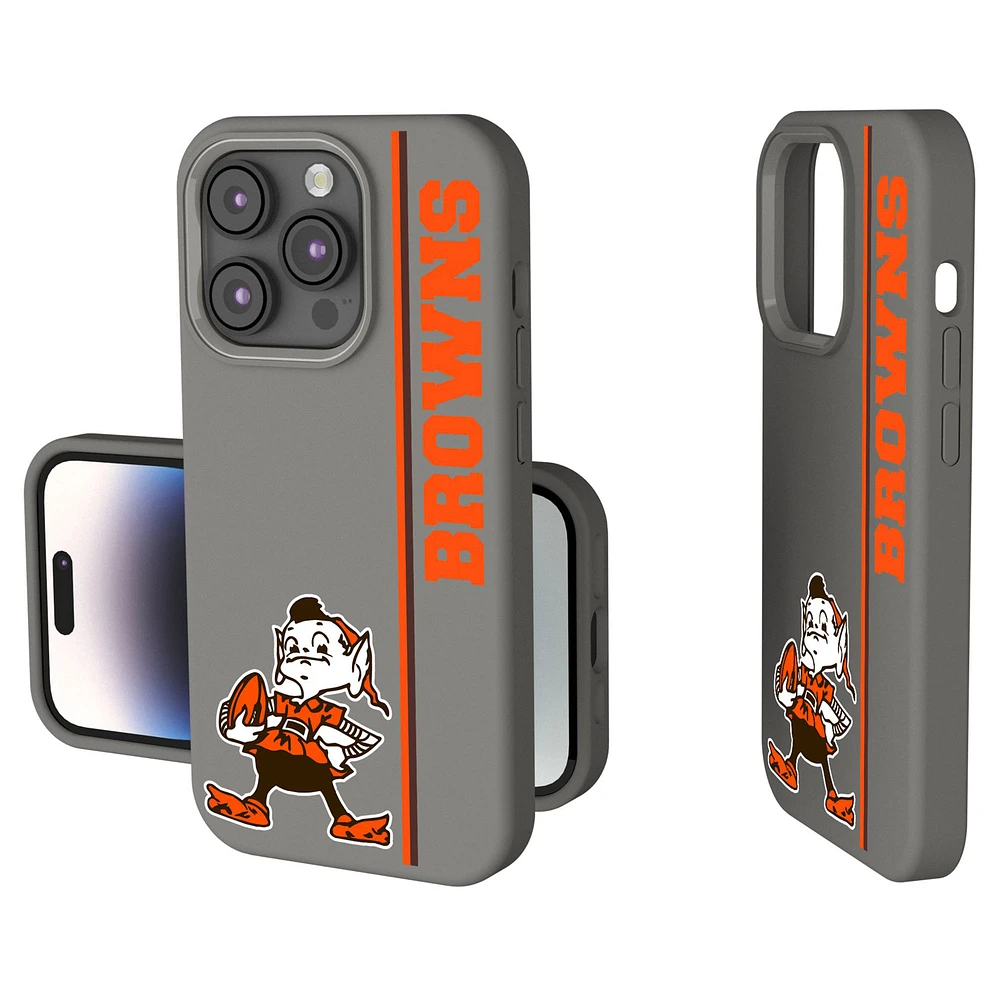 Keyscaper Cleveland Browns Throwback Logo iPhone Soft Touch Case
