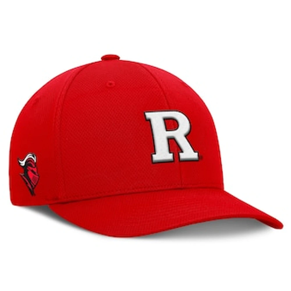 Men's Top of the World Scarlet Rutgers Scarlet Knights Reflex Logo Flex Hat