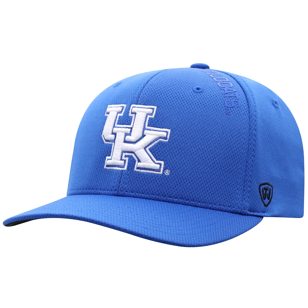 Men's Top of the World Royal Kentucky Wildcats Reflex 2.0 Flex Hat
