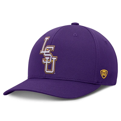 Men's Top of the World Purple LSU Tigers Reflex 2.0 Flex Hat