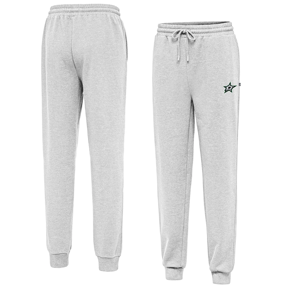 Men's Antigua Heather Gray Dallas Stars Idol Jogger Pants