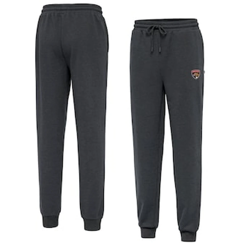 Men's Antigua Heather Charcoal Florida Panthers Idol Jogger Pants
