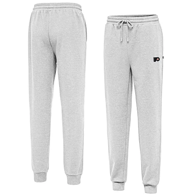 Men's Antigua Heather Gray Philadelphia Flyers Idol Jogger Pants