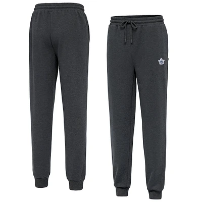 Men's Antigua Heather Charcoal Toronto Maple Leafs Idol Jogger Pants