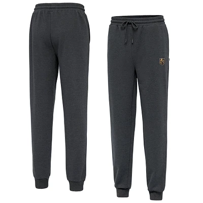 Men's Antigua Heather Charcoal Vegas Golden Knights Idol Jogger Pants