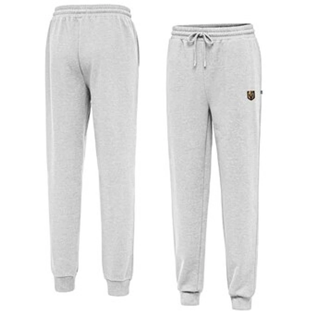 Men's Antigua Heather Gray Vegas Golden Knights Idol Jogger Pants