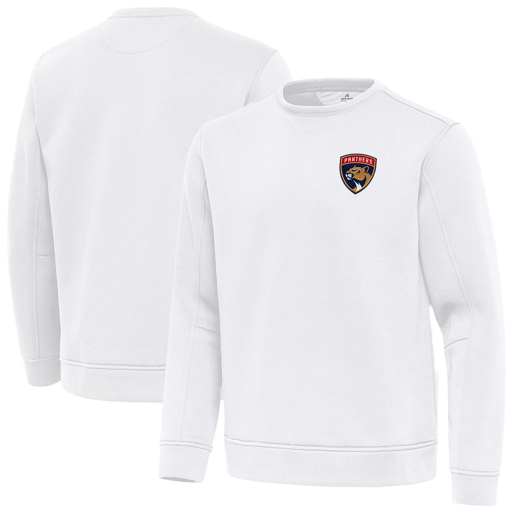 Men's Antigua Florida Panthers Relevant Lightweight Pullover Sweatshirt