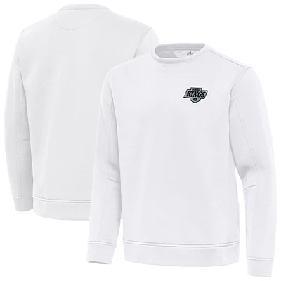 Men's Antigua Los Angeles Kings Relevant Lightweight Pullover Sweatshirt