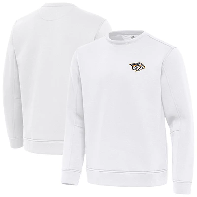 Men's Antigua Nashville Predators Relevant Lightweight Pullover Sweatshirt