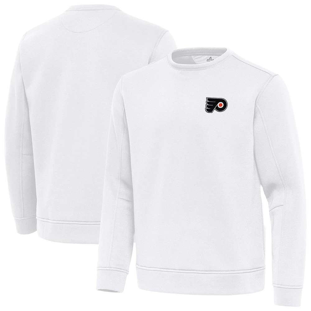 Men's Antigua Philadelphia Flyers Relevant Lightweight Pullover Sweatshirt
