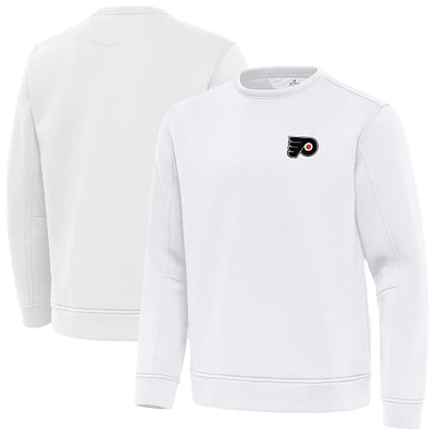 Men's Antigua Philadelphia Flyers Relevant Lightweight Pullover Sweatshirt