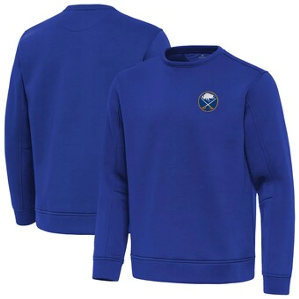 Men's Antigua Royal Buffalo Sabres Relevant Lightweight Pullover Sweatshirt