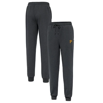 Men's Antigua Heather Charcoal Pittsburgh Pirates Idol Jogger Pants