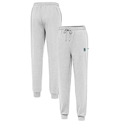Men's Antigua Heather Gray Seattle Mariners Idol Jogger Pants