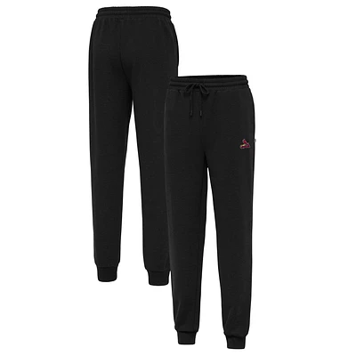 Men's Antigua Black St. Louis Cardinals Idol Jogger Pants