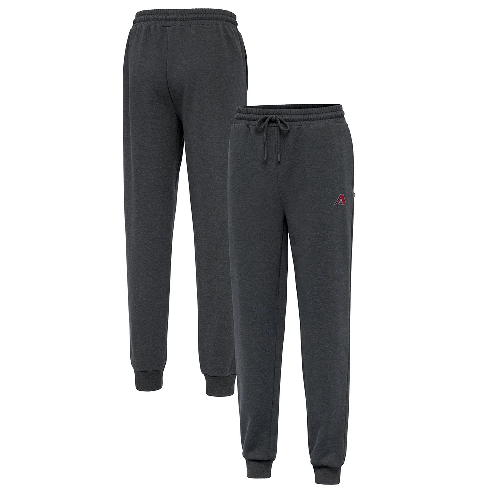 Men's Antigua Heather Charcoal Arizona Diamondbacks Idol Jogger Pants