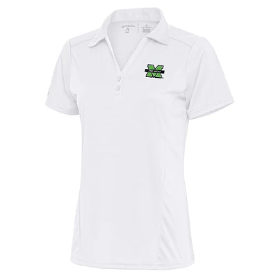 Women's Antigua Marshall Thundering Herd Tribute Polo