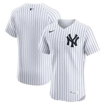 Men's Nike White New York Yankees Home Elite Jersey